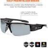 imageErgodyne Skullerz DAGR Safety GlassesBlack Frame  Silver Mirror Lens