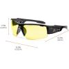 imageErgodyne Skullerz DAGR Safety GlassesBlack Frame  Yellow Lens