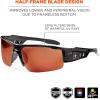 imageErgodyne Skullerz DAGR Safety GlassesBlack Frame copper Lens