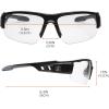 imageErgodyne Skullerz DAGR Safety GlassesMatte Black Frame  Clear Lens