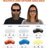 imageErgodyne Skullerz DAGR Safety GlassesMatte Gray Frame  Smoke Lens
