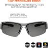 imageErgodyne Skullerz DAGR Safety GlassesMatte Gray Frame  Smoke Lens