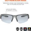 imageErgodyne Skullerz DAGR Safety GlassesMatte Gray Frame  inOutdoor Lens