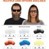 imageErgodyne Skullerz DAGR Safety GlassesMatte Gray Frame  inOutdoor Lens