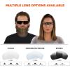 imageErgodyne Skullerz Dagr AntiFog Safety GlassesBlack Frame Clear LensClear Lens