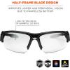 imageErgodyne Skullerz Dagr AntiFog Safety GlassesBlack Frame Clear LensClear Lens