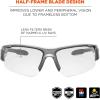 imageErgodyne Skullerz Dagr AntiFog Safety GlassesBlack Frame Clear LensClear Lens