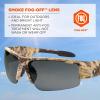 imageErgodyne Skullerz Dagr AntiFog Safety GlassesBlack Frame Clear LensSmoke Lens
