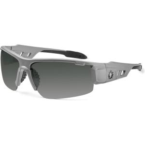 imageErgodyne Skullerz DAGR Safety GlassesMatte Gray Frame  Smoke Lens