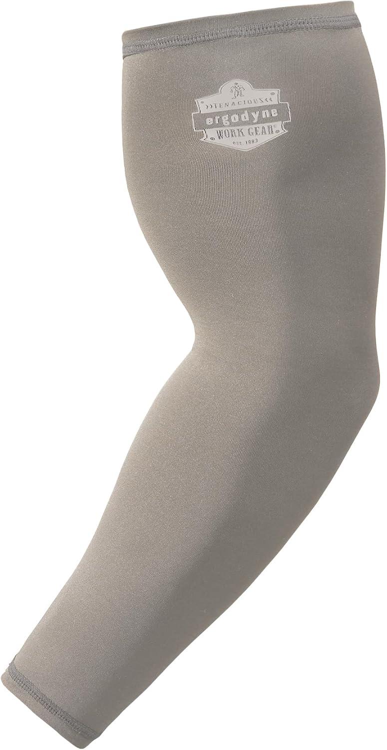 imageErgodyne Chill Its 6690 Cooling Arm Sleeves Sized for Men and Women UPF 50 Sun ProtectionGray