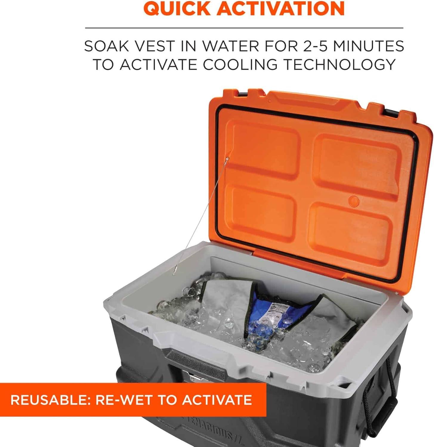 imageErgodyne ChillIts 6665 Evaporative Cooling VestGray