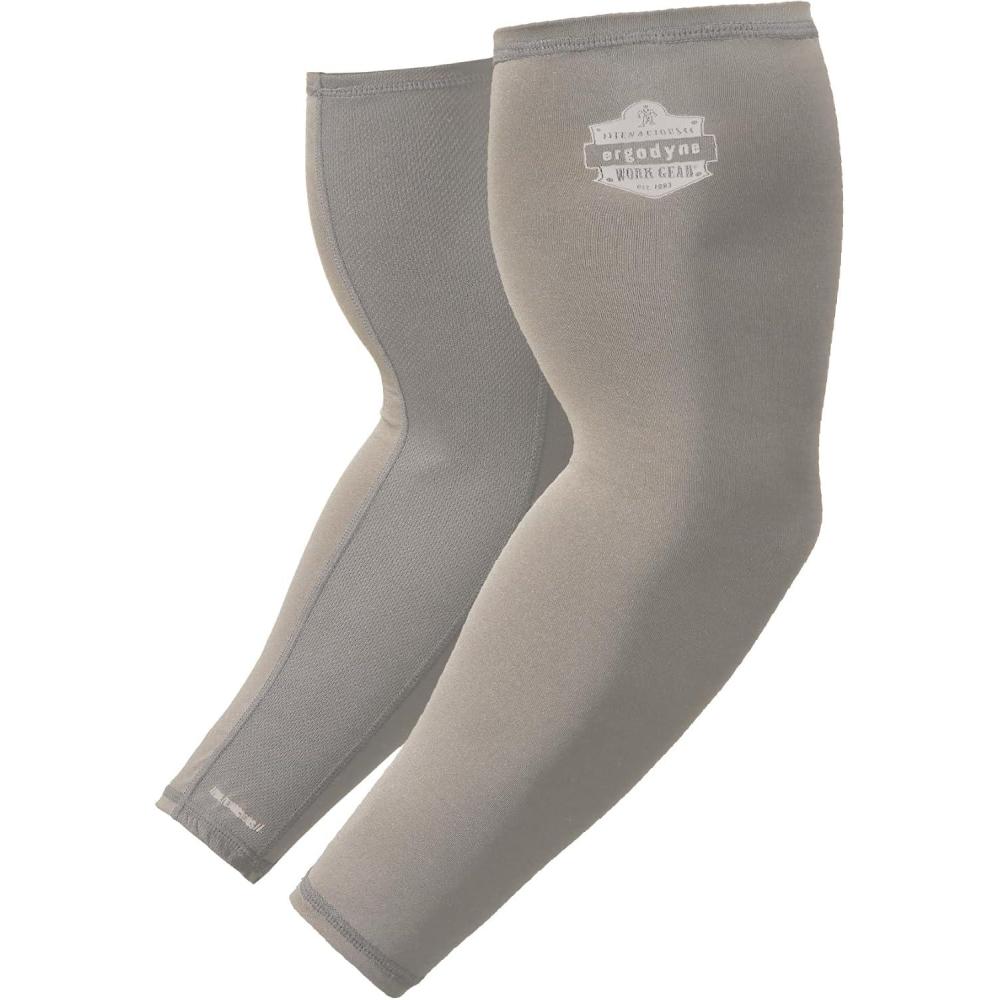 imageErgodyne Chill Its 6690 Cooling Arm Sleeves Sized for Men and Women UPF 50 Sun ProtectionGray
