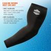 imageErgodyne Chill Its 6690 Cooling Arm Sleeves Sized for Men and Women UPF 50 Sun ProtectionBlack