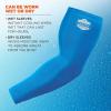 imageErgodyne Chill Its 6690 Cooling Arm Sleeves Sized for Men and Women UPF 50 Sun ProtectionBlue