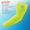 imageErgodyne Chill Its 6690 Cooling Arm Sleeves Sized for Men and Women UPF 50 Sun ProtectionLime