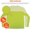 imageErgodyne ChillIts 6689 Cooling Shirts Long Sleeve Sun Shirt UV ProtectionLime