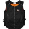 imageErgodyne unisexadult Lightweight Phase Change Cooling Vest With Rechargeable Ice PacksBlack