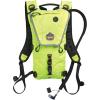 imageErgodyne ChillIts 5156 Hydration Backpack with Storage Low Profile Pack High Visibility Reflective 3 Liter Bladder Breakaway Shoulder StrapsLime