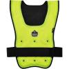 imageEvaporative Cooling Vest Wearer Stays Cool and Dry Breathable Comfort Pull Over Design Ergodyne ChillIts 6687SmallMedium