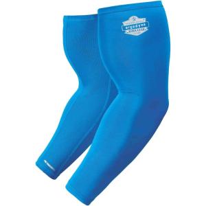 imageErgodyne Chill Its 6690 Cooling Arm Sleeves Sized for Men and Women UPF 50 Sun ProtectionBlue
