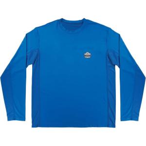 imageErgodyne ChillIts 6689 Cooling Shirts Long Sleeve Sun Shirt UV ProtectionBlue