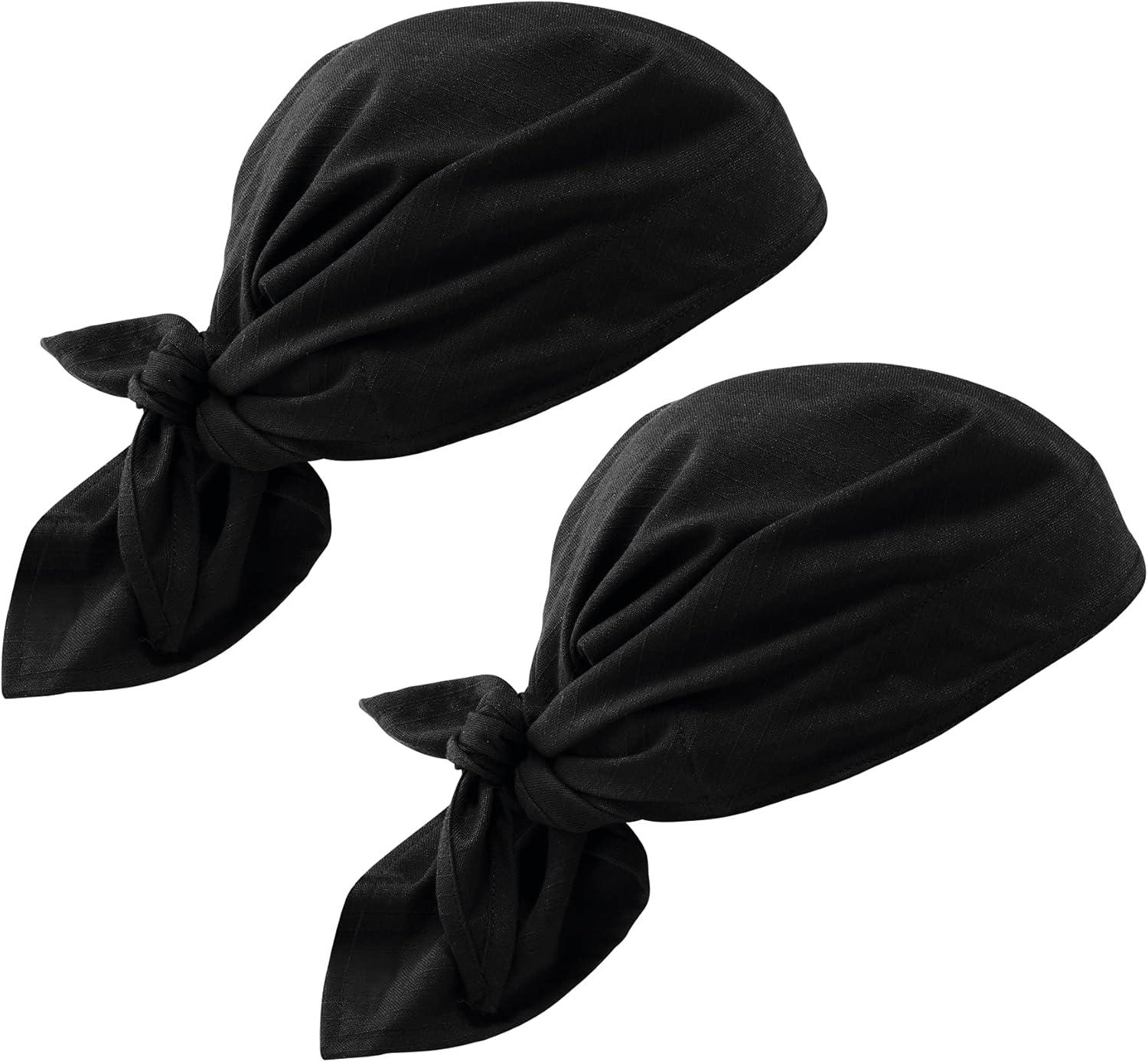 imageErgodyne ChillIts 6710 Evaporative Polymer Cooling Dew Rag 2PackBlack