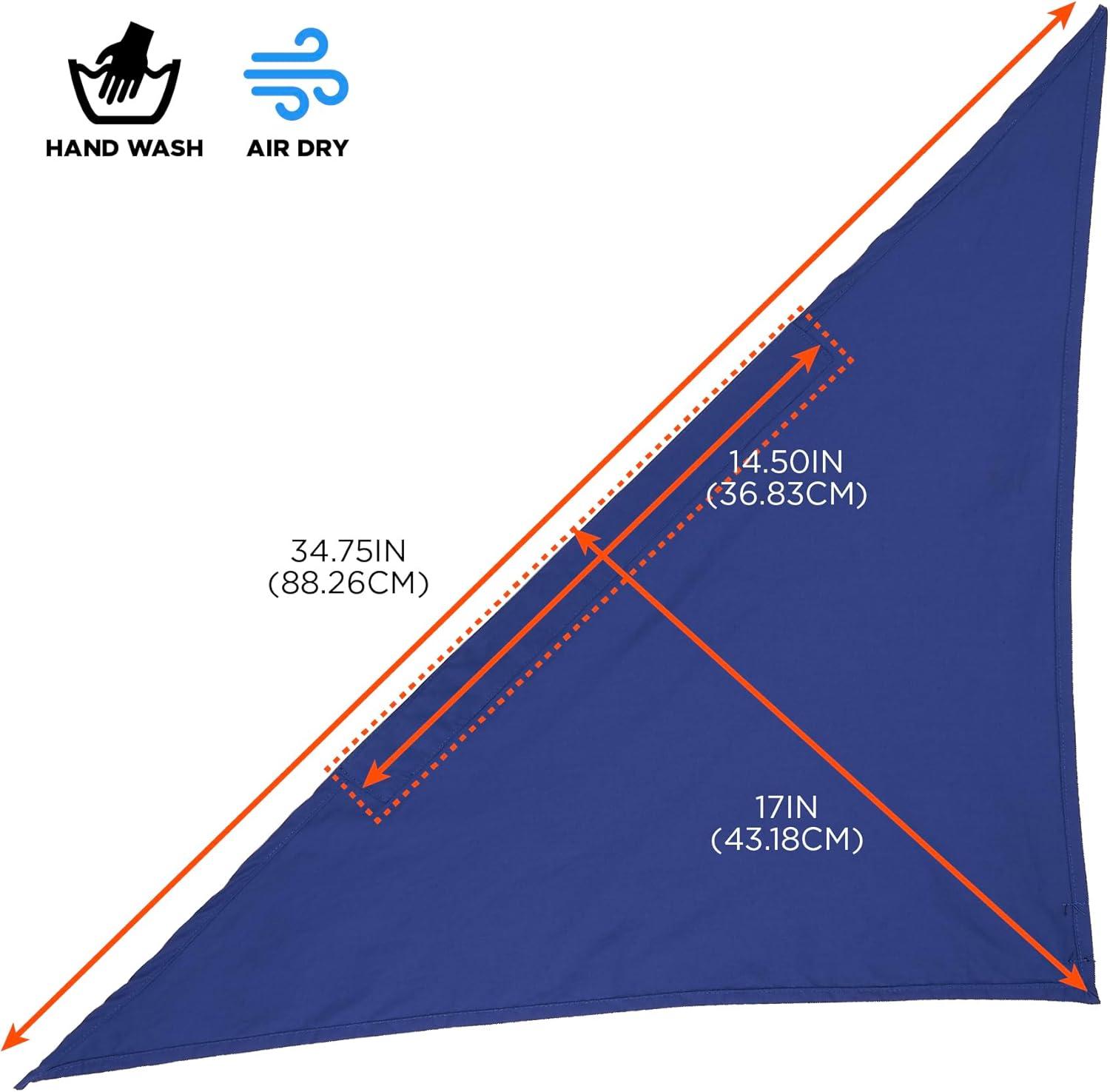 imageErgodyne ChillIts 6710 Evaporative Polymer Cooling Dew Rag 2PackBlue