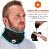 imageErgodyne ChillIts 6487 Cooling Neck Gaiter Multiple Ways to Wear Headband or Face MaskBlack
