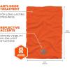 imageErgodyne ChillIts 6487 Cooling Neck Gaiter Multiple Ways to Wear Headband or Face MaskOrange