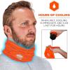imageErgodyne ChillIts 6487 Cooling Neck Gaiter Multiple Ways to Wear Headband or Face MaskOrange