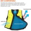 imageErgodyne ChillIts 6685 Evaporative Cooling Vest Wearer Stays Cool and Dry Breathable Comfort Zipper Closure Large Large3XLarge