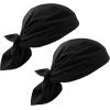 imageErgodyne ChillIts 6710 Evaporative Polymer Cooling Dew Rag 2PackBlack