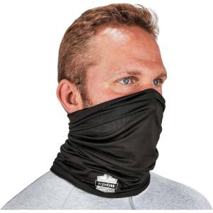 imageErgodyne ChillIts 6487 Cooling Neck Gaiter Multiple Ways to Wear Headband or Face MaskBlack