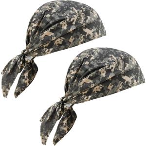 imageErgodyne ChillIts 6710 Evaporative Polymer Cooling Dew Rag 2PackCamo