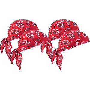 imageErgodyne ChillIts 6710 Evaporative Polymer Cooling Dew Rag 2PackRed Western