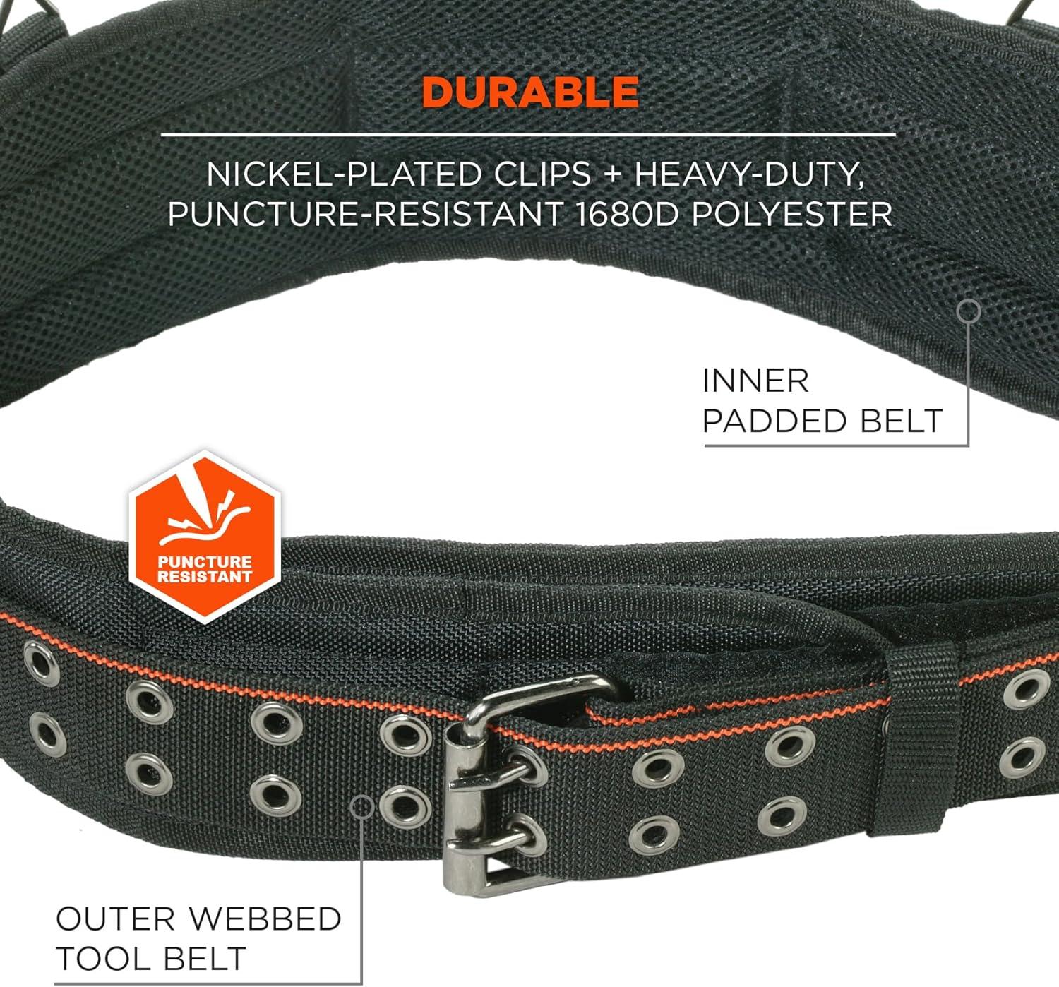 imageErgodyne Arsenal 5555 5Inch Padded Base Layer ToolWork Belt Large  BlackXXLarge