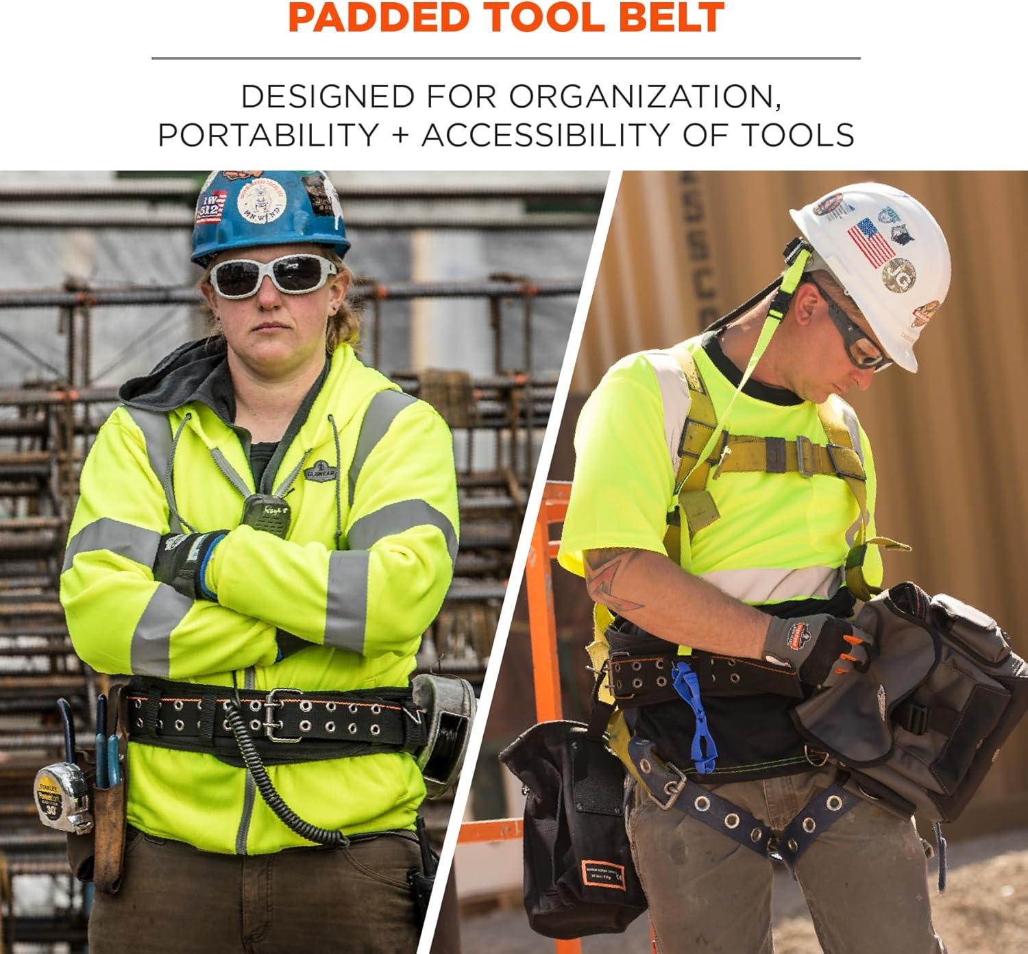 imageErgodyne Arsenal 5555 5Inch Padded Base Layer ToolWork Belt Large  BlackXXLarge