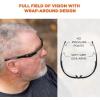 image3 Pack of Ergodyne Skullerz Dellenger Anti Fog Safety Glasses with Adjustable Temples z87  Smoke Clear ampamp IndoorOutdoor Lenses