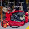 imageErgodyne Arsenal 5005W Large Nylon Rolling Firefighter Rescue Turnout Fire Gear Bag with Shoulder Strap and Helmet PocketPolyester