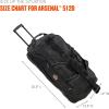 imageErgodyne Arsenal 5120 Wheeled Duffel Bag 325Inch Black