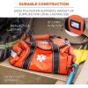 imageErgodyne Arsenal 5215 Large Medic First Responder Trauma Duffel Bag with Shoulder Strap BlueOrange