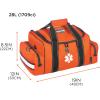 imageErgodyne Arsenal 5215 Large Medic First Responder Trauma Duffel Bag with Shoulder Strap BlueOrange