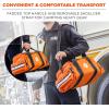 imageErgodyne Arsenal 5215 Large Medic First Responder Trauma Duffel Bag with Shoulder Strap BlueOrange