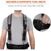 imageErgodyne Arsenal 5560 Tool Belt Suspenders Padded Shoulders Adjustable  36quot48quot