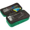 imageErgodyne Arsenal 5875 Clamshell Organizer Zippered Pouches Large BlueGreen