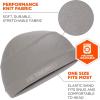 imageErgodyne Chill Its 6632 Cooling Skull Cap Sweat Wicking Liner UPF 50 Sun ProtectionGray