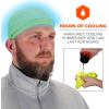 imageErgodyne Chill Its 6632 Cooling Skull Cap Sweat Wicking Liner UPF 50 Sun ProtectionLime