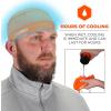 imageErgodyne Chill Its 6632 Cooling Skull Cap Sweat Wicking Liner UPF 50 Sun ProtectionOrange