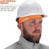 imageErgodyne Chill Its 6632 Cooling Skull Cap Sweat Wicking Liner UPF 50 Sun ProtectionOrange