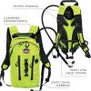 imageErgodyne ChillIts 5157 Hydration Backpack High Visibility Reflective Cargo Pack with Storage 3 Liter Bladder Breakaway Shoulder Straps